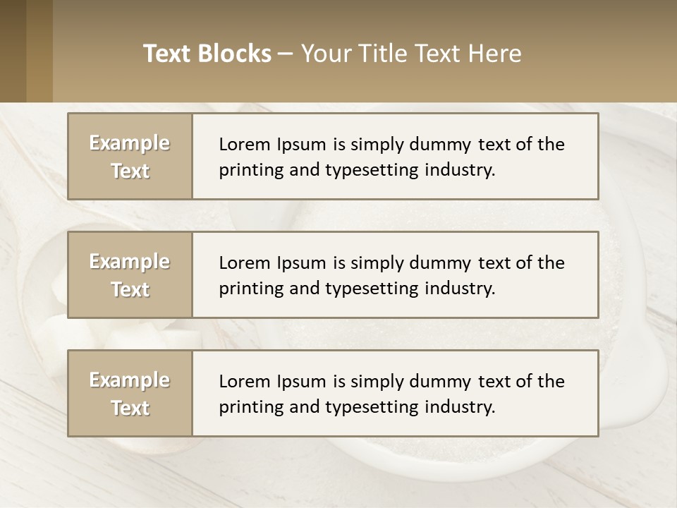 Sugar PowerPoint Template