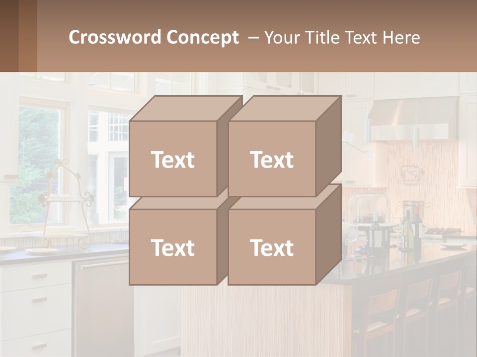 Kitchen Interier PowerPoint Template