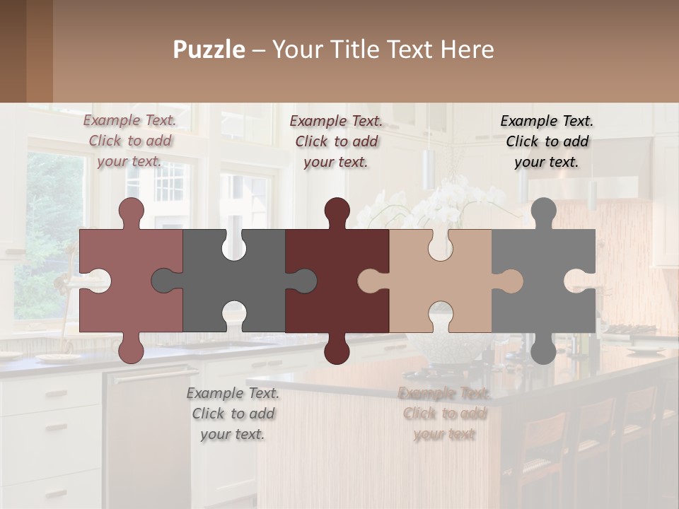 Kitchen Interier PowerPoint Template