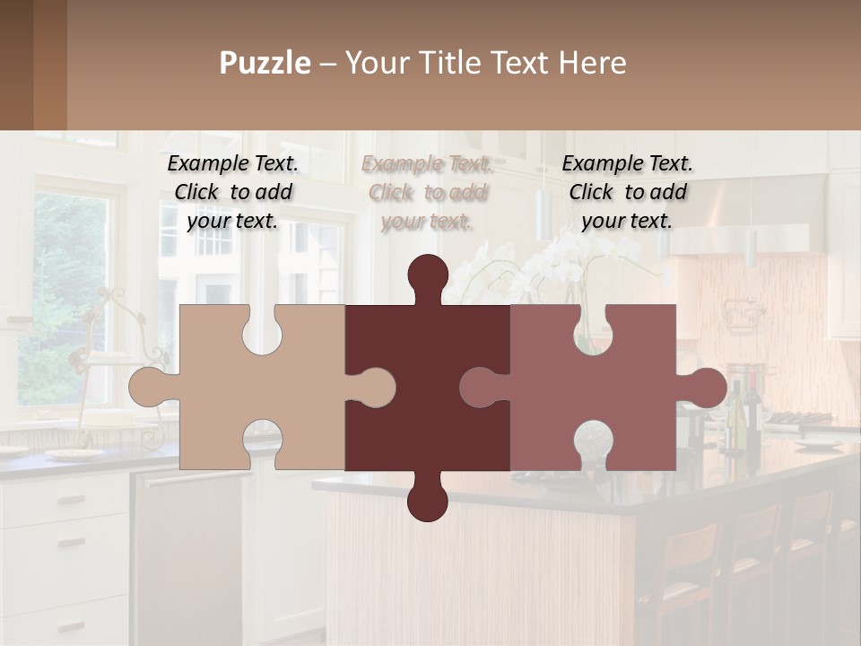 Kitchen Interier PowerPoint Template
