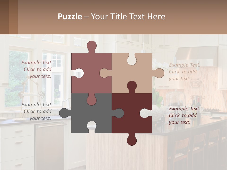 Kitchen Interier PowerPoint Template