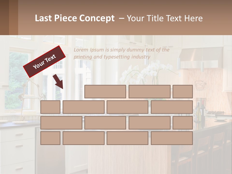 Kitchen Interier PowerPoint Template