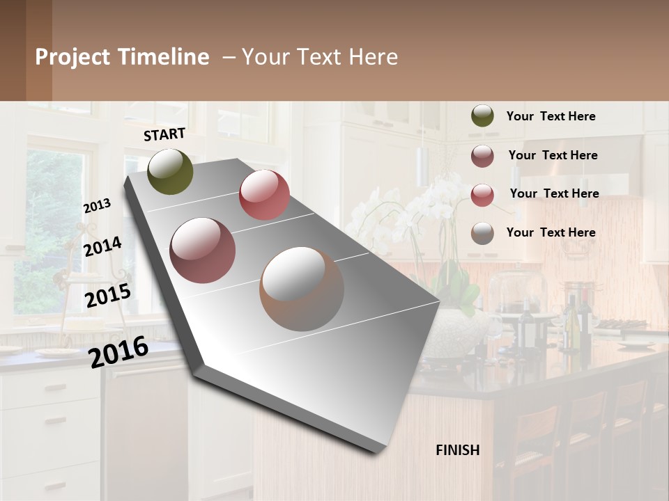 Kitchen Interier PowerPoint Template