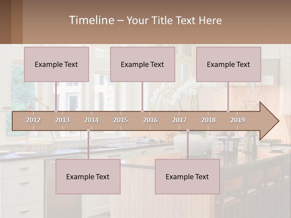 Kitchen Interier PowerPoint Template