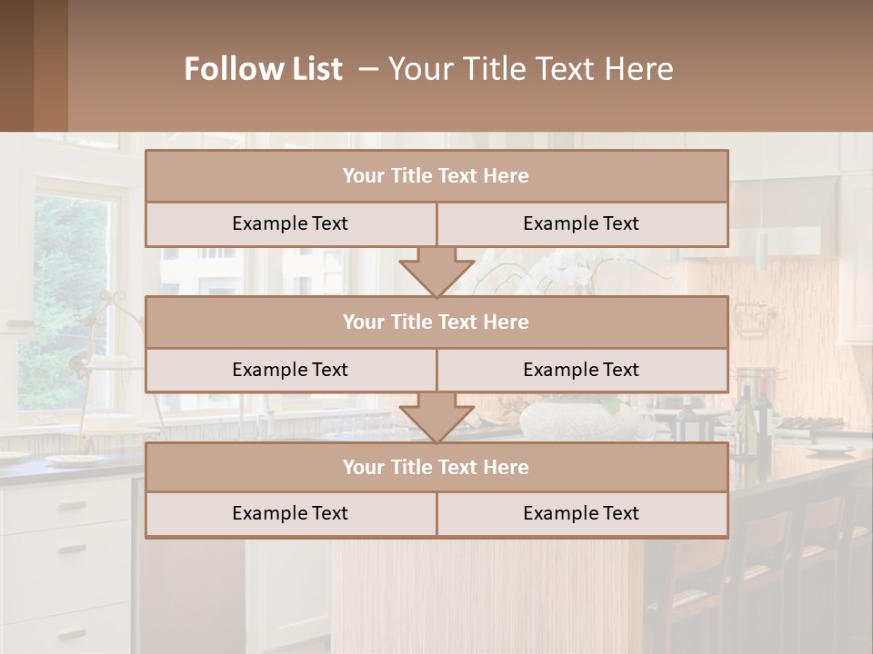 Kitchen Interier PowerPoint Template