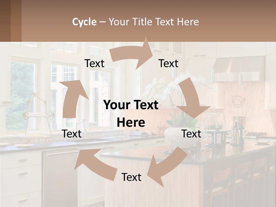 Kitchen Interier PowerPoint Template