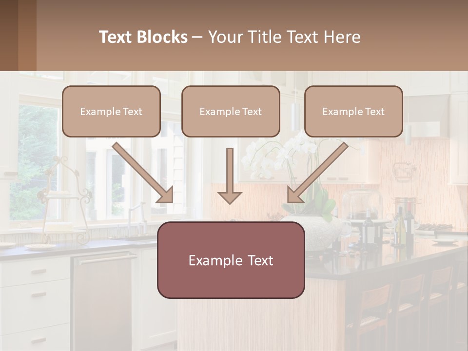 Kitchen Interier PowerPoint Template