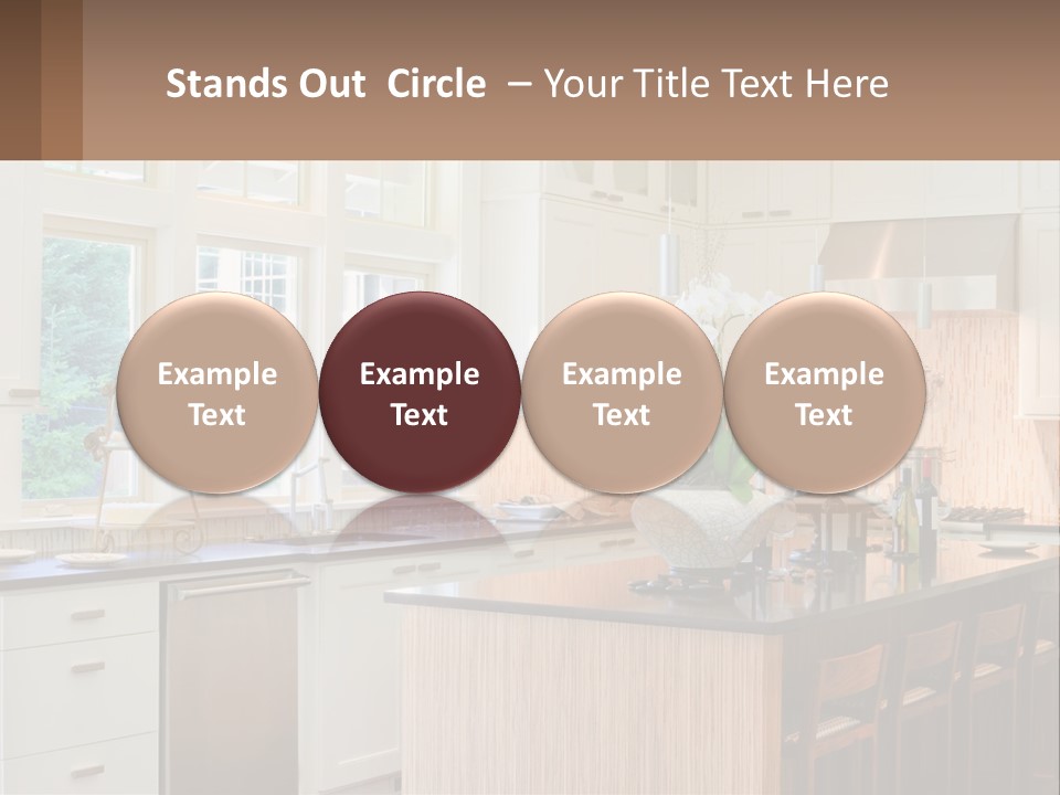Kitchen Interier PowerPoint Template