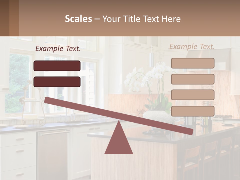 Kitchen Interier PowerPoint Template