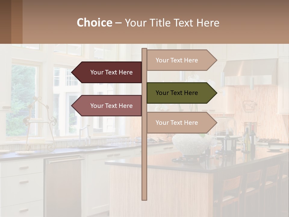 Kitchen Interier PowerPoint Template