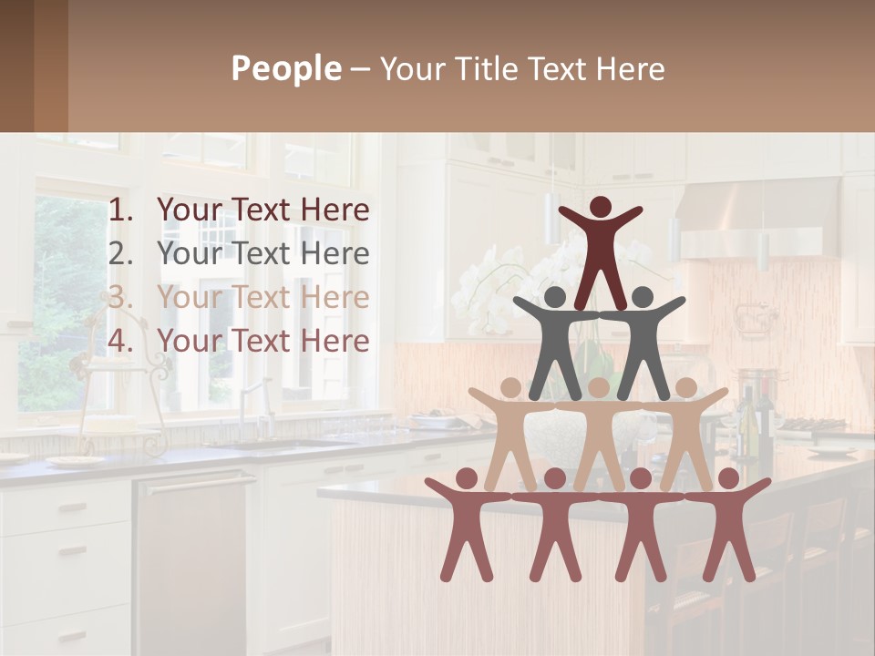 Kitchen Interier PowerPoint Template