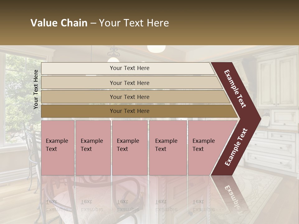 Classic Kitchen Interior PowerPoint Template