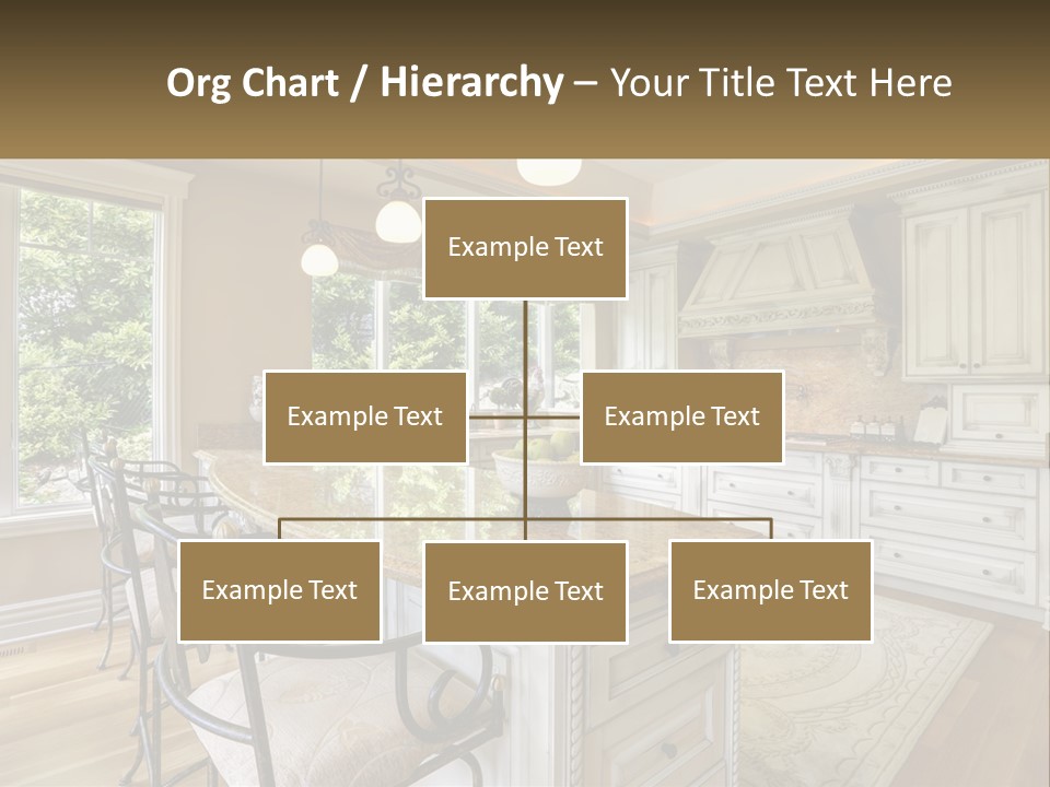 Classic Kitchen Interior PowerPoint Template