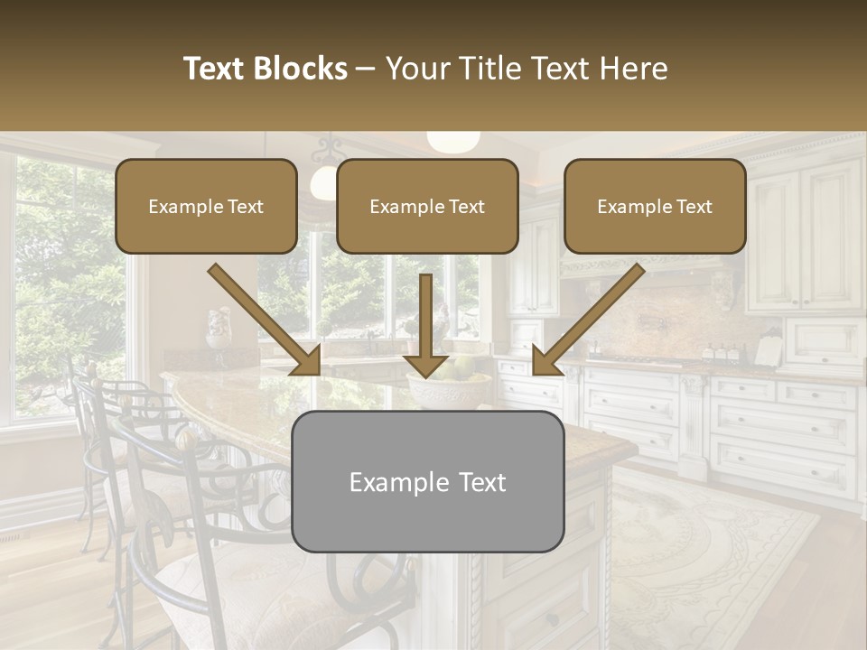 Classic Kitchen Interior PowerPoint Template