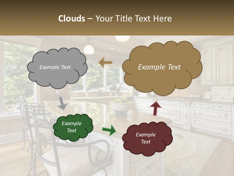 Classic Kitchen Interior PowerPoint Template