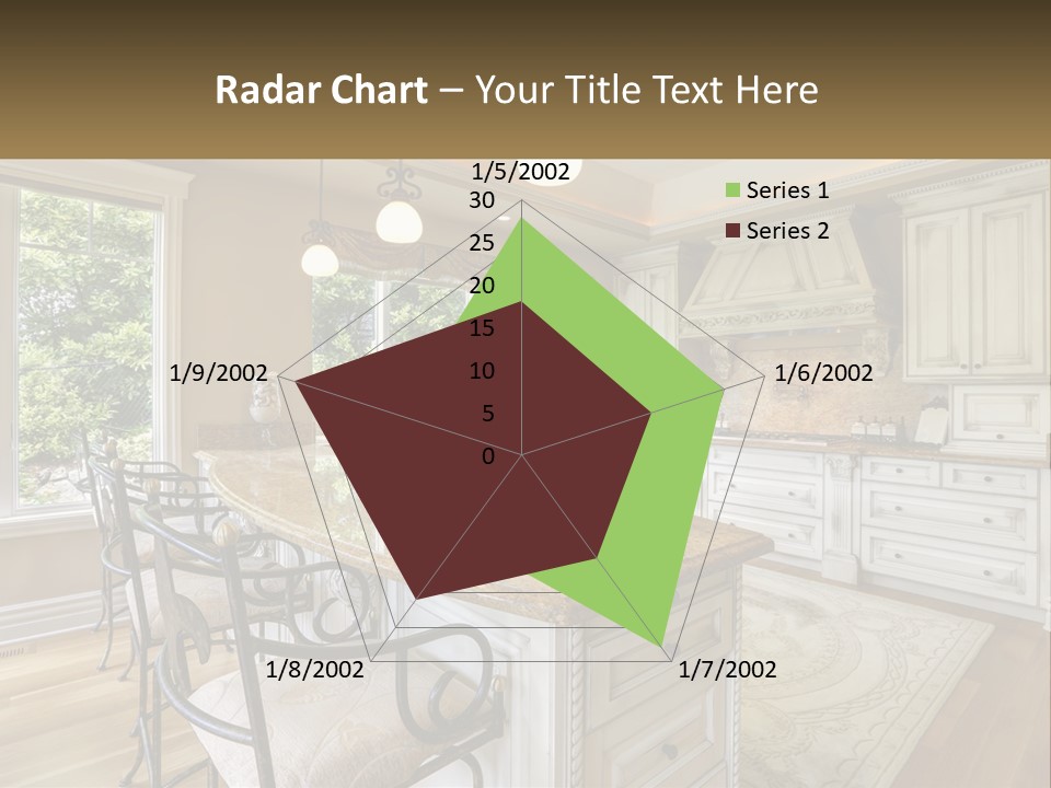Classic Kitchen Interior PowerPoint Template