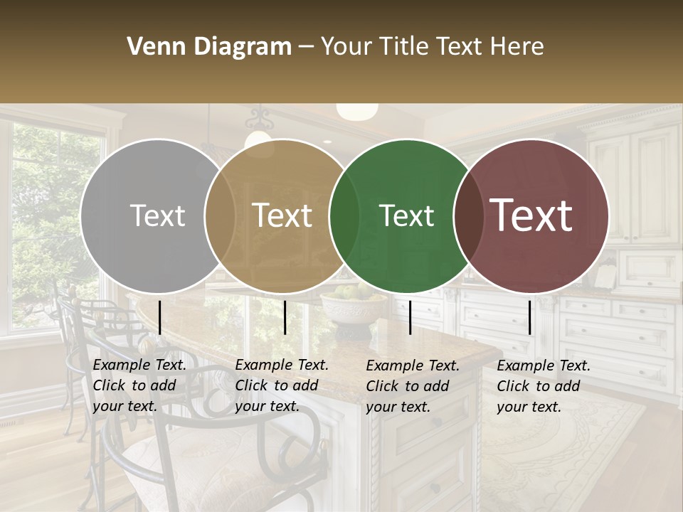 Classic Kitchen Interior PowerPoint Template