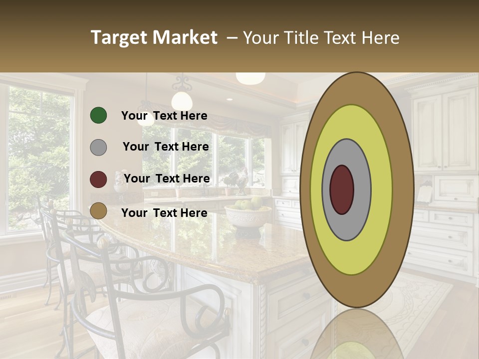 Classic Kitchen Interior PowerPoint Template