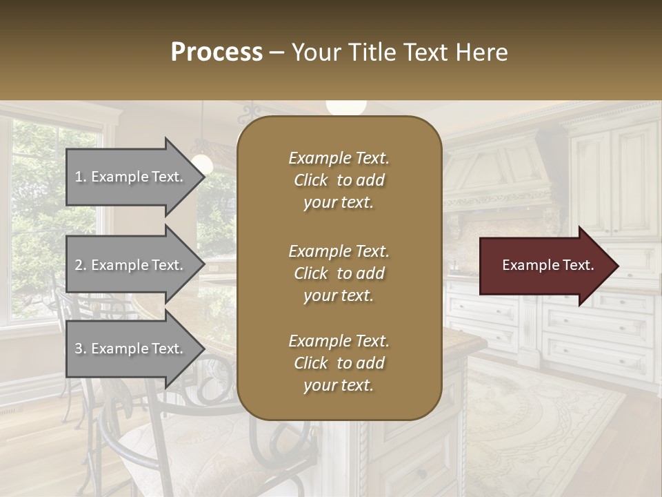 Classic Kitchen Interior PowerPoint Template