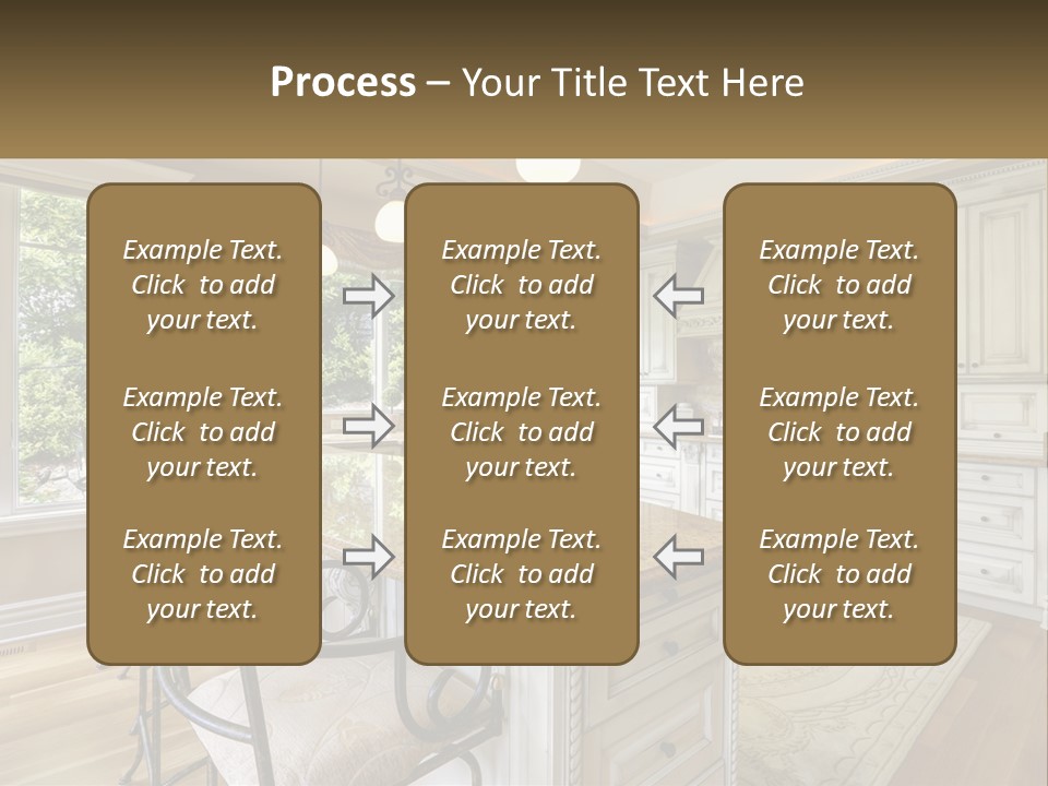 Classic Kitchen Interior PowerPoint Template