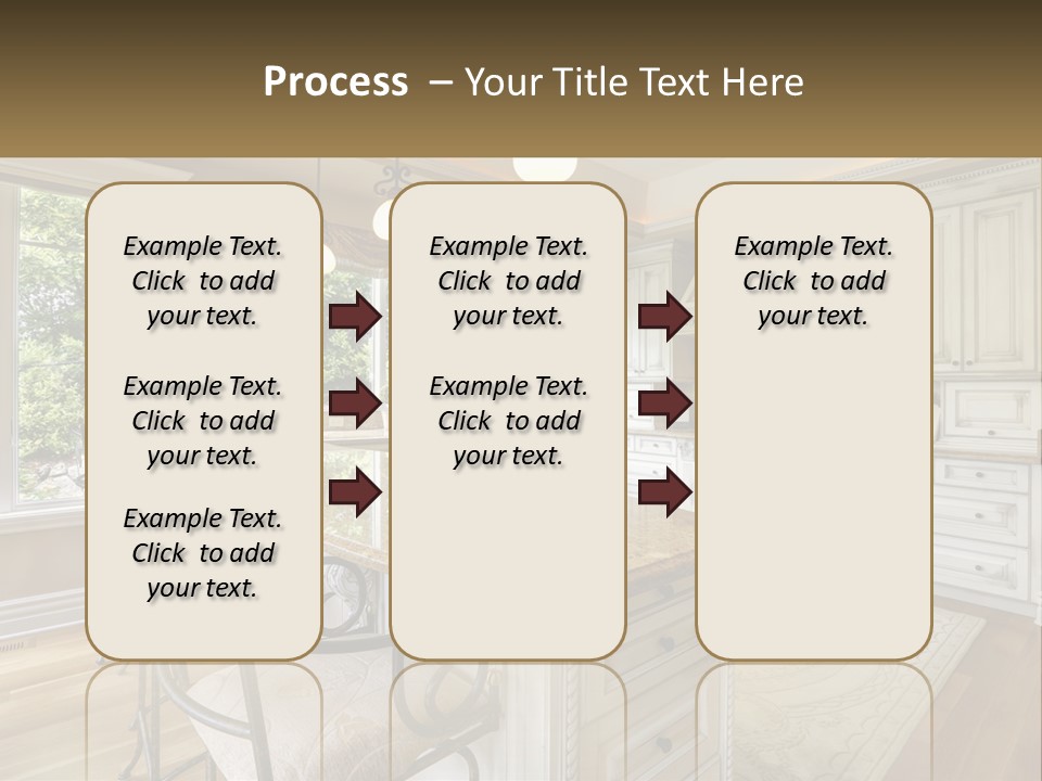 Classic Kitchen Interior PowerPoint Template