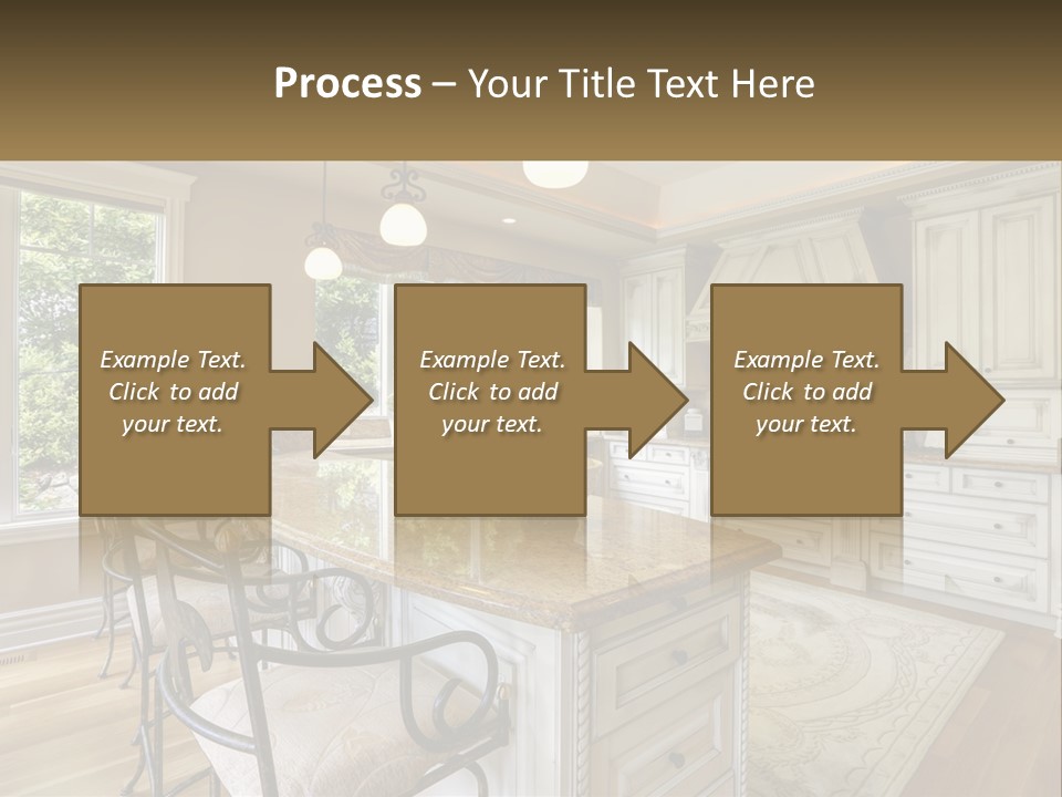 Classic Kitchen Interior PowerPoint Template