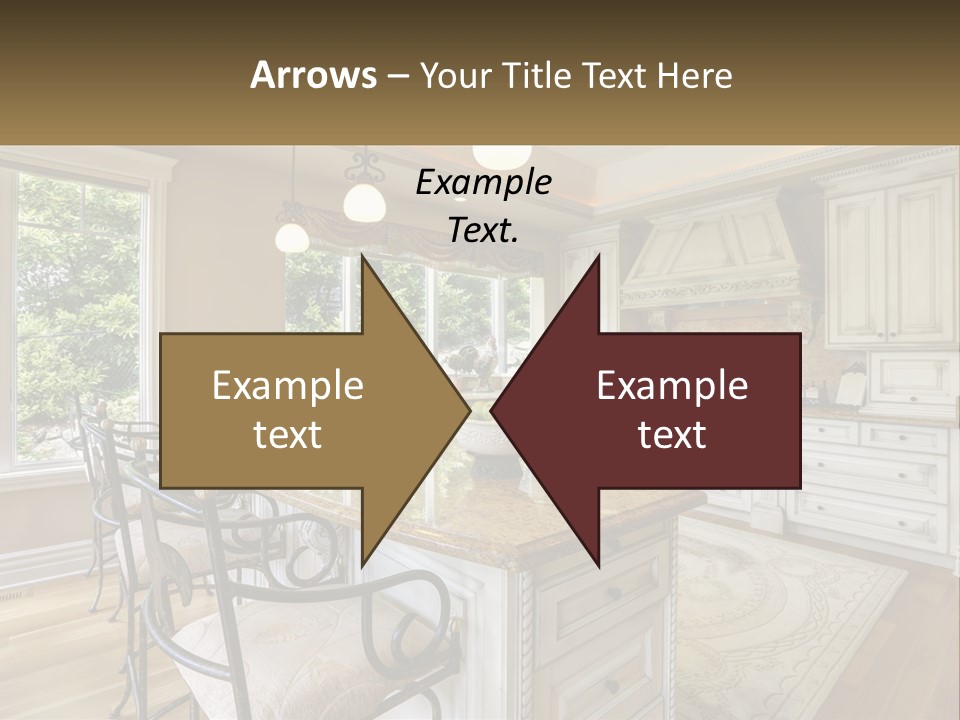Classic Kitchen Interior PowerPoint Template