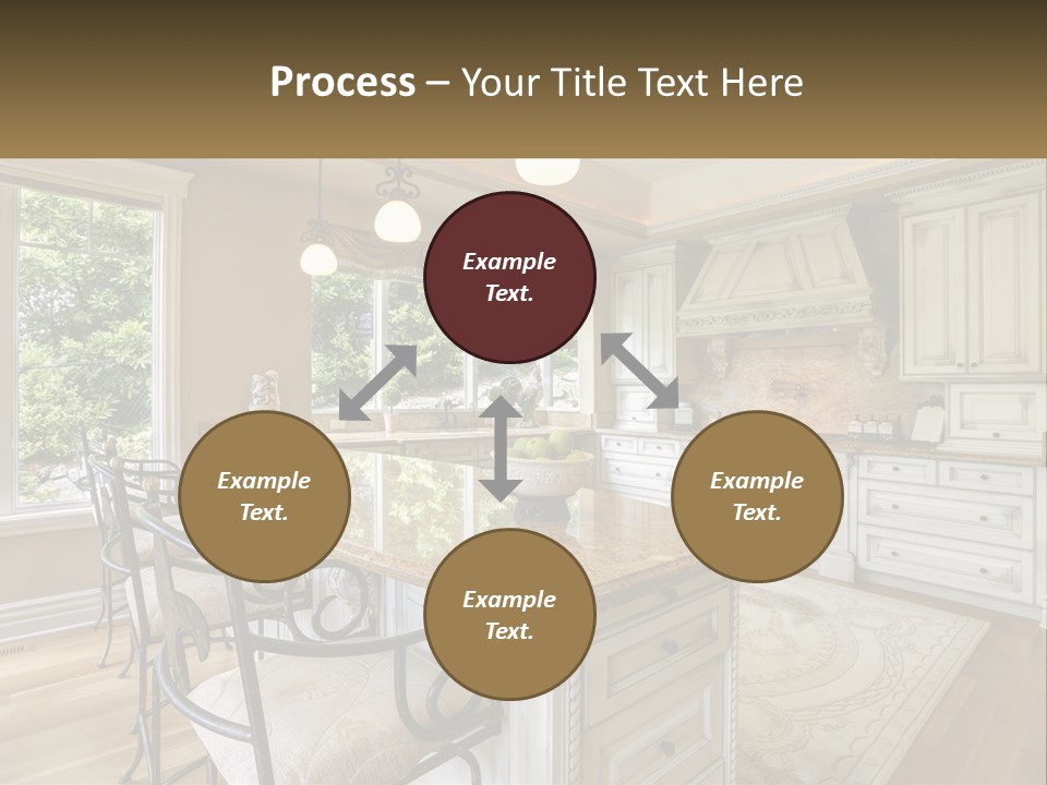 Classic Kitchen Interior PowerPoint Template