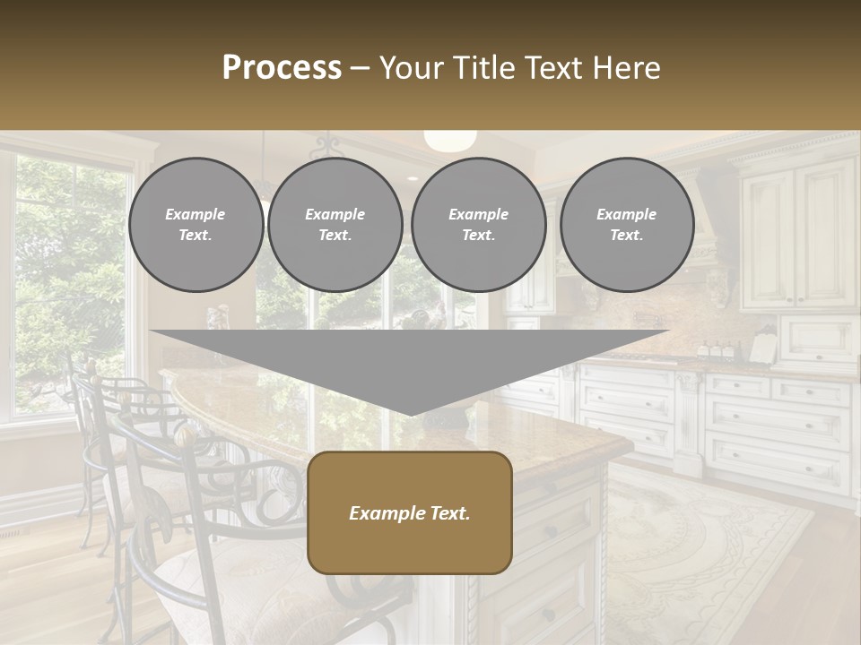 Classic Kitchen Interior PowerPoint Template