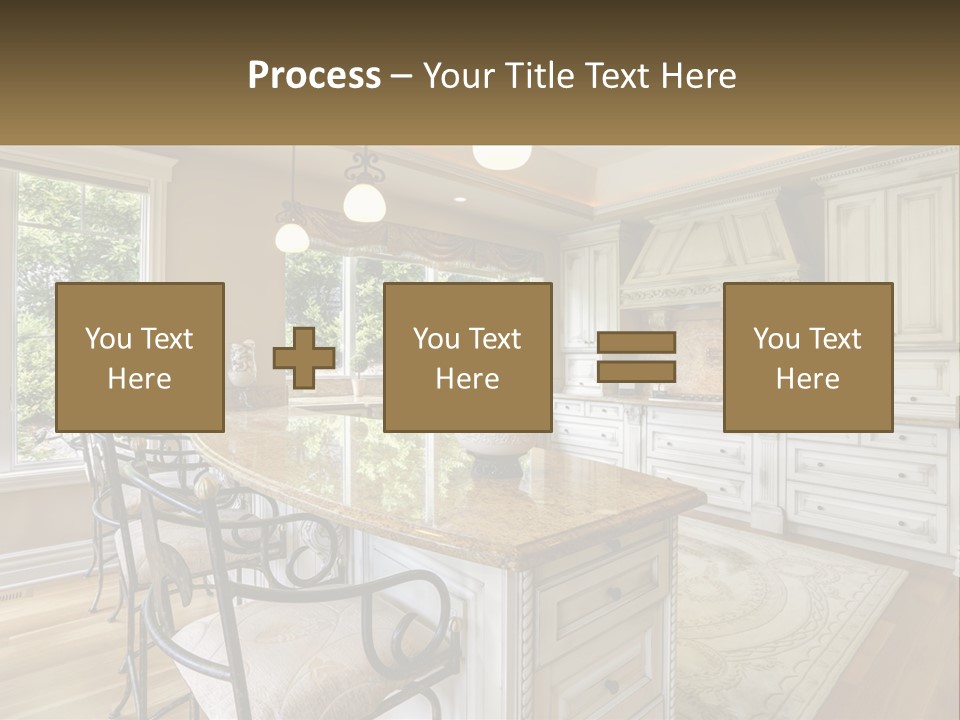 Classic Kitchen Interior PowerPoint Template