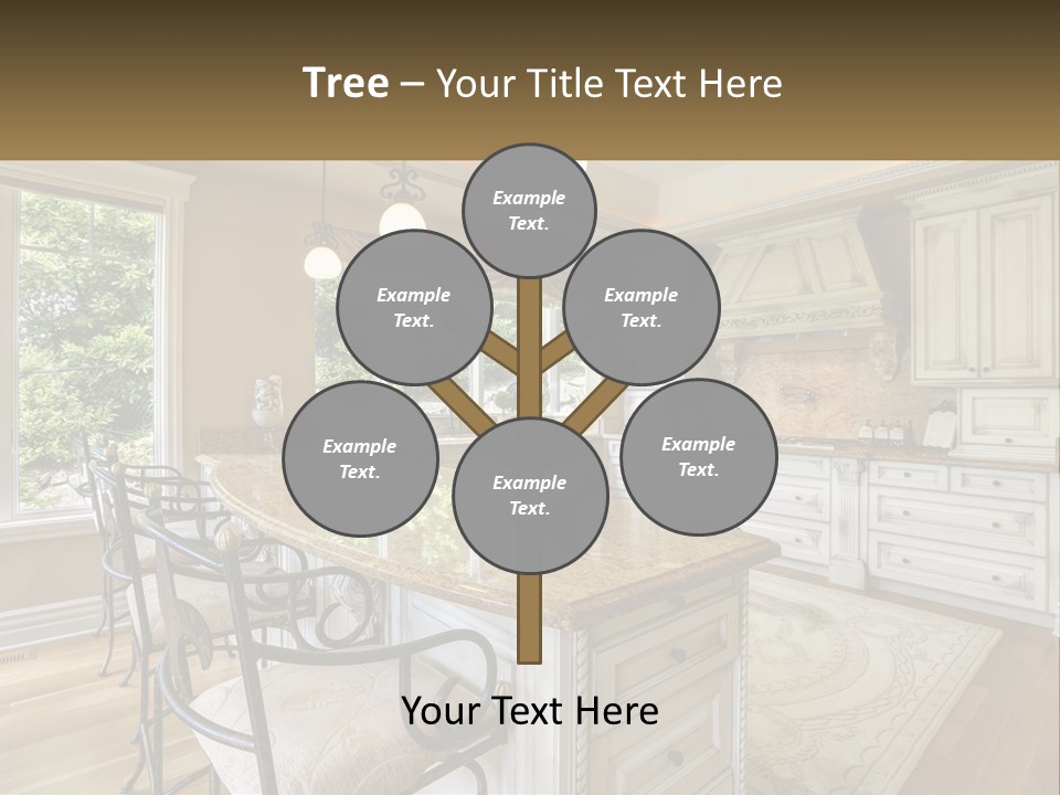 Classic Kitchen Interior PowerPoint Template