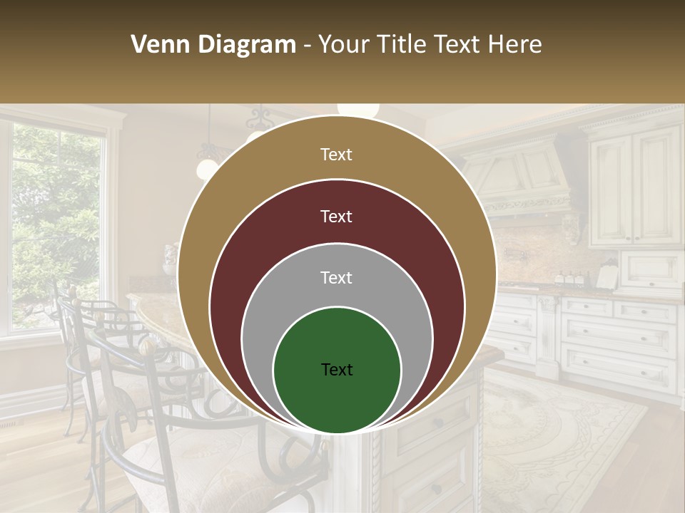 Classic Kitchen Interior PowerPoint Template