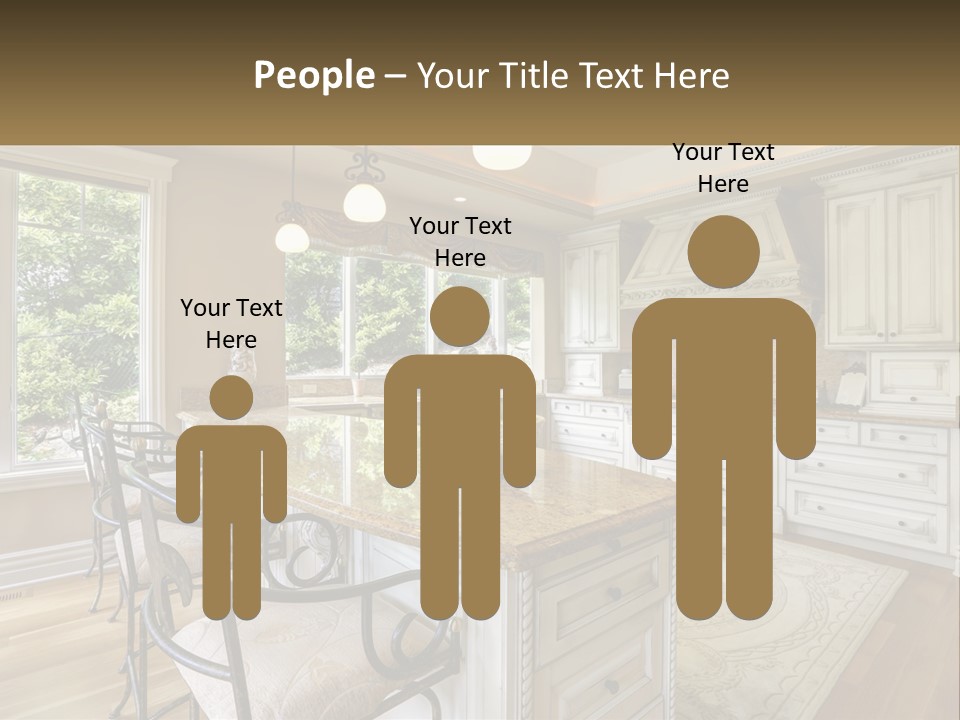 Classic Kitchen Interior PowerPoint Template