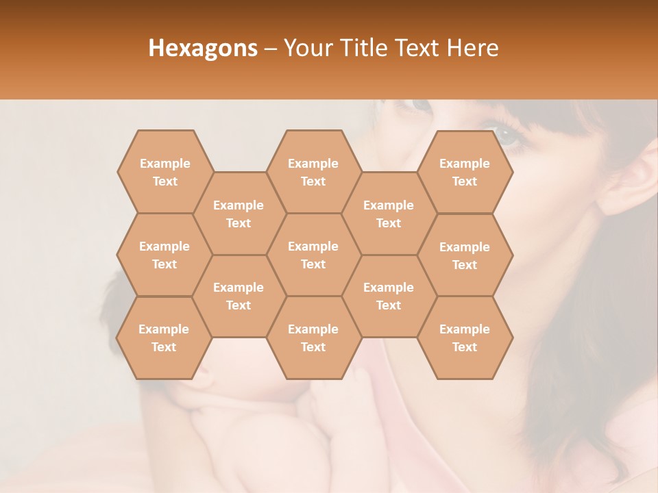 Mom With Baby PowerPoint Template