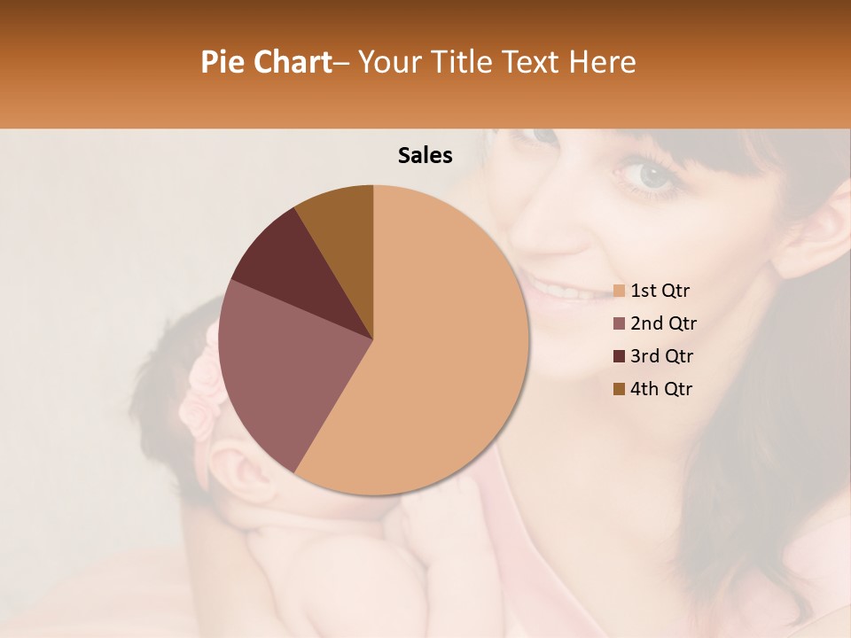 Mom With Baby PowerPoint Template