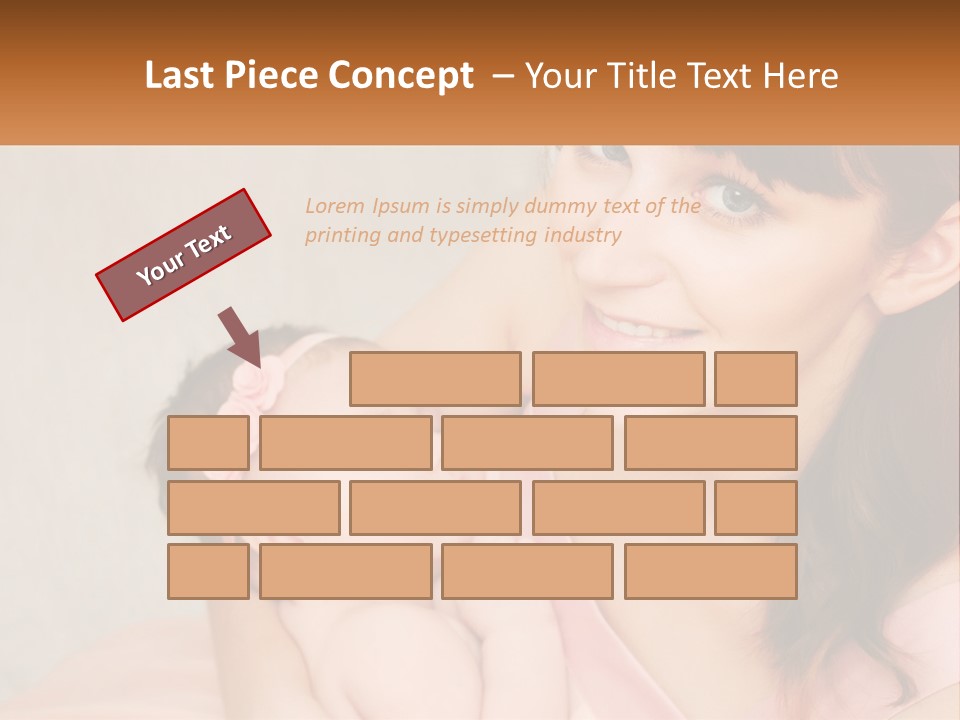 Mom With Baby PowerPoint Template