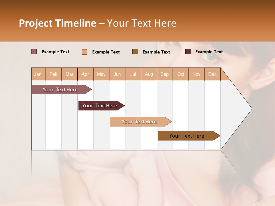 Mom With Baby PowerPoint Template