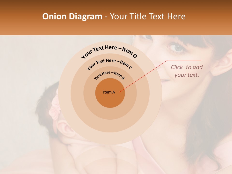 Mom With Baby PowerPoint Template