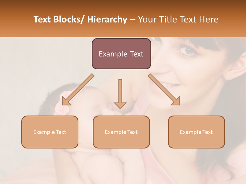 Mom With Baby PowerPoint Template