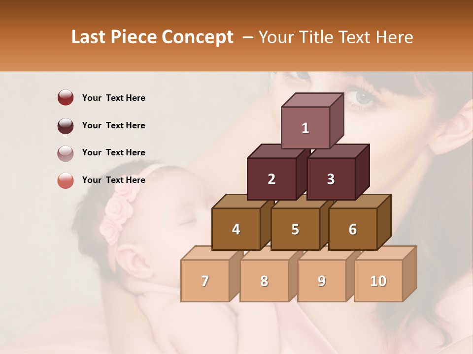 Mom With Baby PowerPoint Template