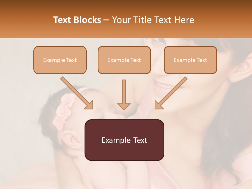 Mom With Baby PowerPoint Template