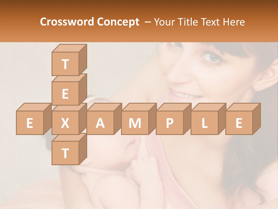 Mom With Baby PowerPoint Template