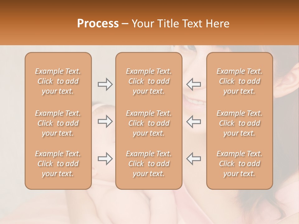 Mom With Baby PowerPoint Template