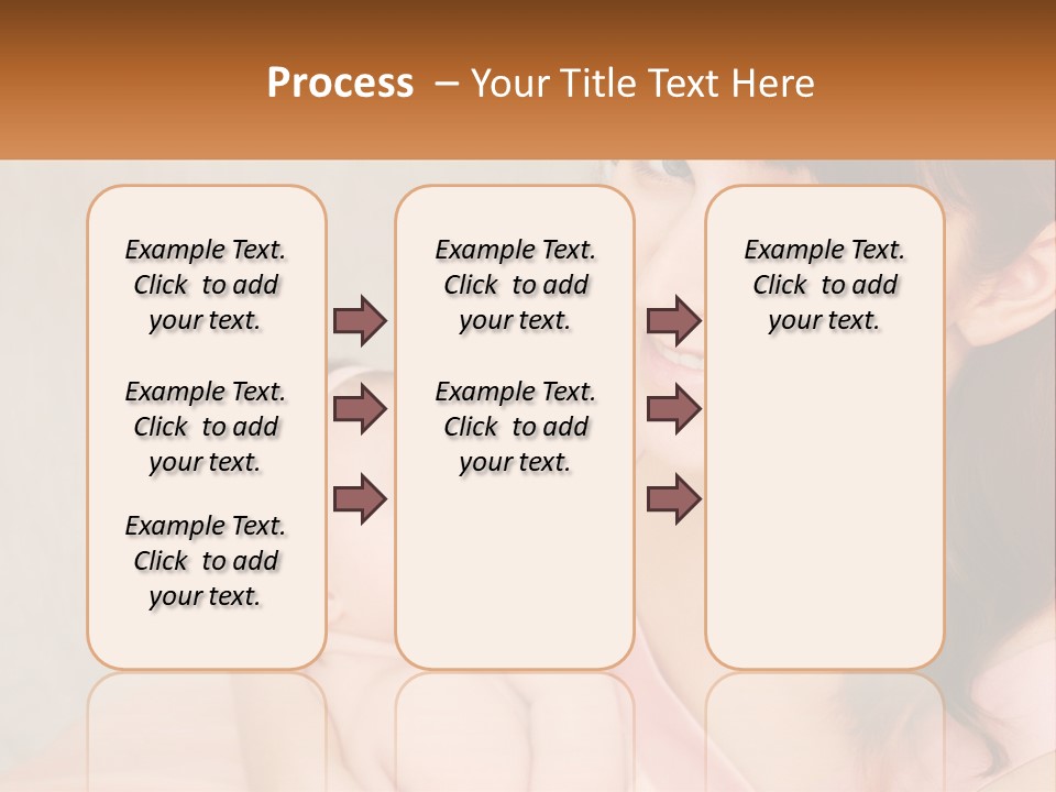 Mom With Baby PowerPoint Template