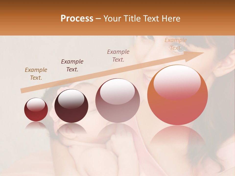 Mom With Baby PowerPoint Template