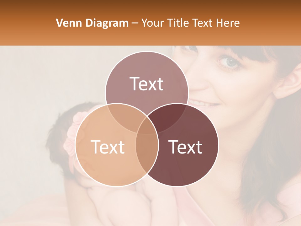 Mom With Baby PowerPoint Template