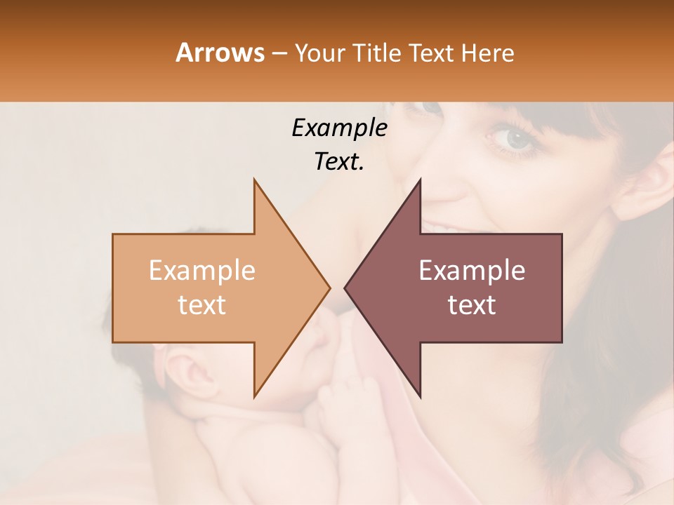 Mom With Baby PowerPoint Template