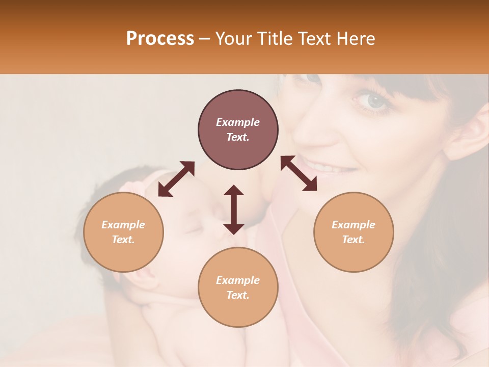 Mom With Baby PowerPoint Template