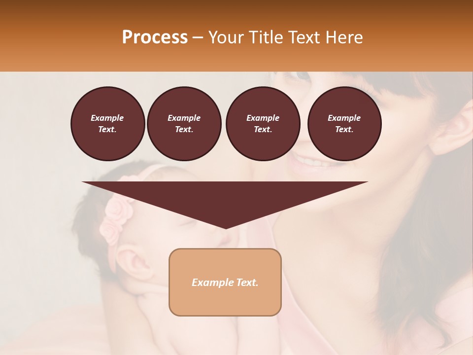 Mom With Baby PowerPoint Template