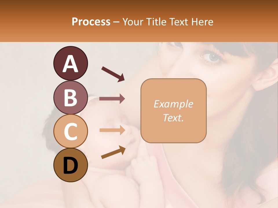 Mom With Baby PowerPoint Template